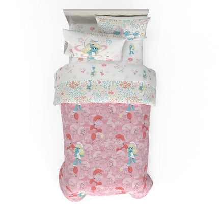 The Smurfs Smurfette Twin Bedding Set – 5 Piece Ki