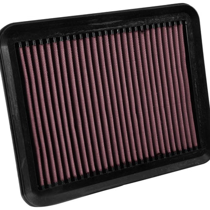 Filtro de aire de motor K&N: alto rendimiento, premium, lavable, filtro de repuesto: compatible con TOYOTA (Land Cruiser, Land Cruiser Prado) 2015-2019, 33-3062
