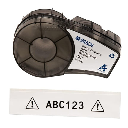 Brady M21-750-595-WT Tape For Lab Pal, Vinyl, 19.1