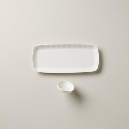 Lenox Profile Tray & Bowl Set, 0.0, White