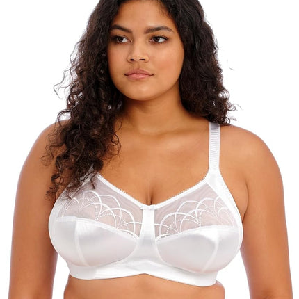 Elomi Women's Cate Soft Cup Bra, white, 48C