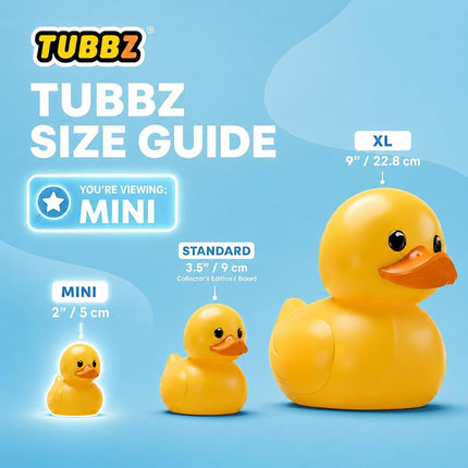 TUBBZ Jurassic Park Velociraptor Rubber Duck Movies Collectible Toys Mini