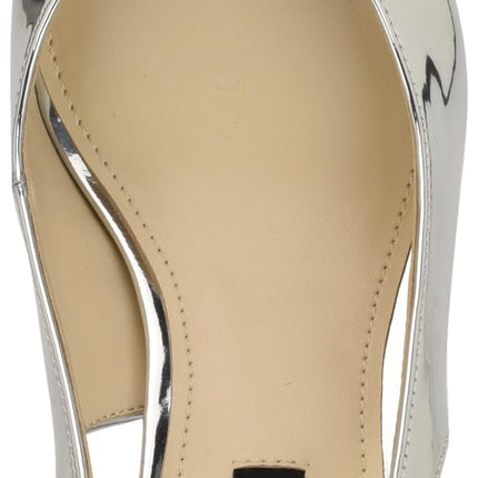 Nine West Women's Annae Pump, Silver Mirror Metallic 040, 5 UK