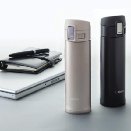 Zojirushi Stainless Steel Leak Proof Vacuum Insulated Travel Mug, 480 ml, Black
