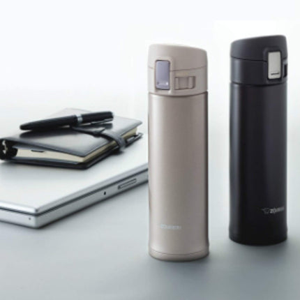 Zojirushi Stainless Steel Leak Proof Vacuum Insulated Travel Mug, 480 ml, Black