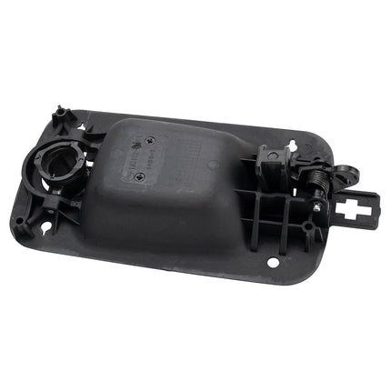 TRQ Front Left Exterior Door Handle Black Driver Side