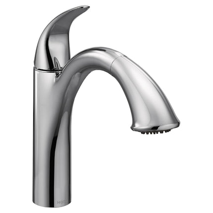 Moen 7545C Camerist One-Handle Pullout Kitchen Faucet Featuring Power Clean and Reflex, Chrome
