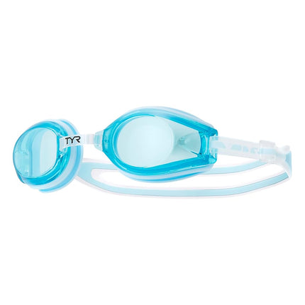 TYR Femme T-72 Petite Blue Lens/Light Blue Frame Goggles