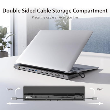 j5create USB C 13-in-1 Triple Display Docking Station