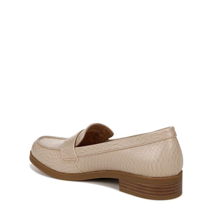 Mocassins à enfiler Sonoma 2 LifeStride pour femme, motif lézard, couleur tan, taille 10 large