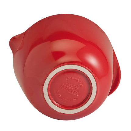 Hutzler Margrethe 2.5 Liter Mixing Bowl, Red