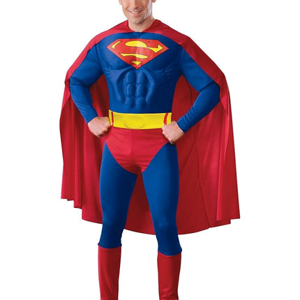 Rubies Official Superman Classic, Adult Costume, S