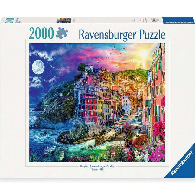 Ravensburger - Colourful Cinque Terre Puzzle 2000 