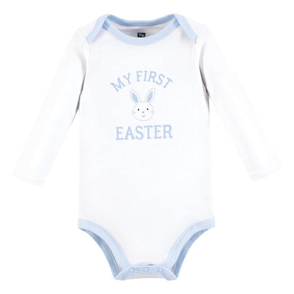 Hudson Baby mamelucos de algodón para bebé unisex, diseño navideño, color blanco, 6-9 meses
