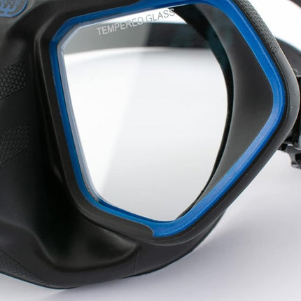Seac Raptor Mask - Black/Blue