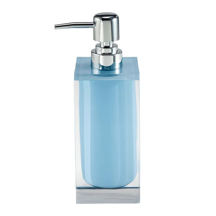 IZOD - Lotion Pump/Soap Dispenser, Sleek Resin Countertop Accessories, Dorm Room Essentials, Modern Home Decor (Marina Collection, White)