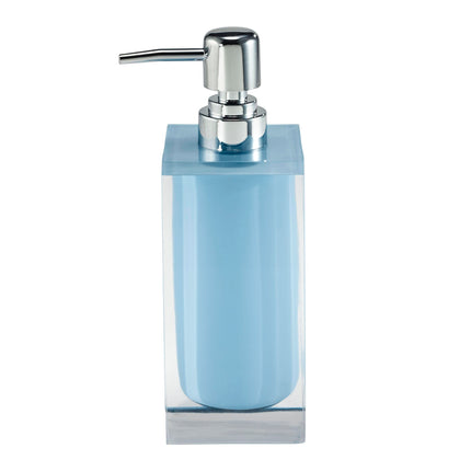 IZOD - Lotion Pump/Soap Dispenser, Sleek Resin Countertop Accessories, Dorm Room Essentials, Modern Home Decor (Marina Collection, White)