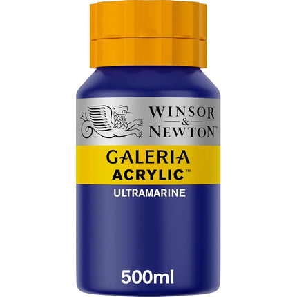 Winsor & Newton, Galeria Acrylic, Ultramarine, 500ml