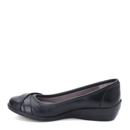 LifeStride Women's, I Loyal Flat, Black, 9.5