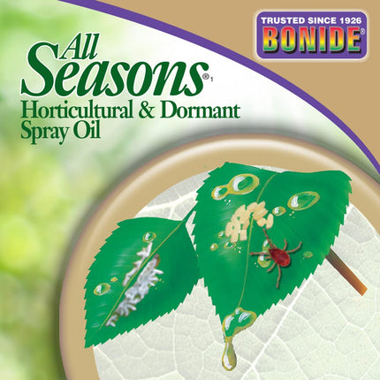 Bonide 037321002147 All Seasons Horticultural Oil Spray Ready to Use, 1