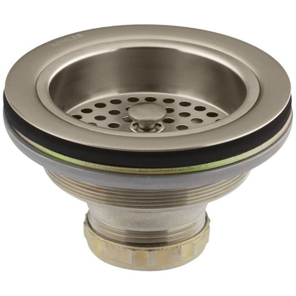 KOHLER 8799-BV K-8799-BV Duostrainer Sink Strainer, Vibrant Brushed Bronze, 1.5