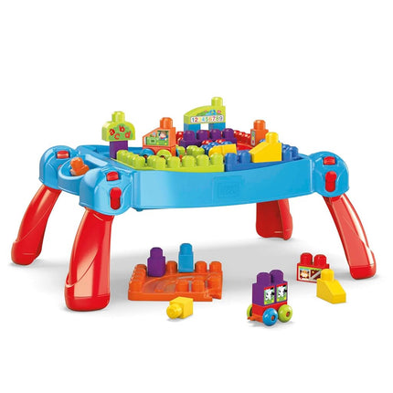 Mega Bloks First Builders Build 'n Learn Table - Amazon Exclusive