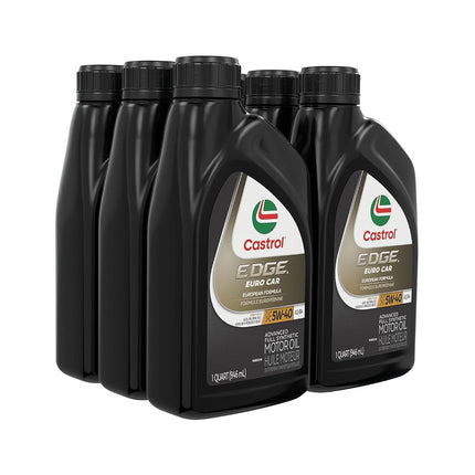 Castrol Edge Extended Performance 5W-30 Advanced Full Synthetic Motor Oil, 5 Quarts, Pack of 3