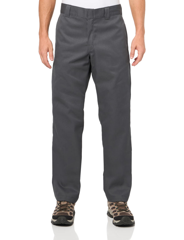 Dickies 873 Slim Fit Work Pants, Charcoal, 34 30