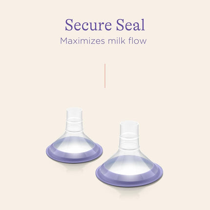 Lansinoh Breast Pump Flanges, 21mm, 2 Count