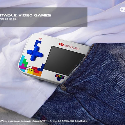 My Arcade DGUNL-7030 Tetris Gamer V Classic Handheld Portable Video Game System (201 Games in 1)