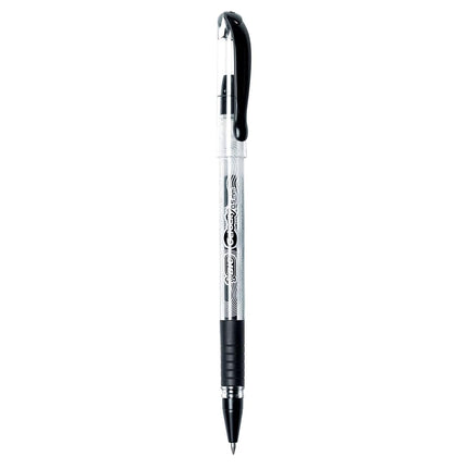 BIC Gel-ocity Smooth Stic Gel Pen, Fine Point (0.5mm) - Box of 36 Black Gel Stick Pens, RGSF36-BLK