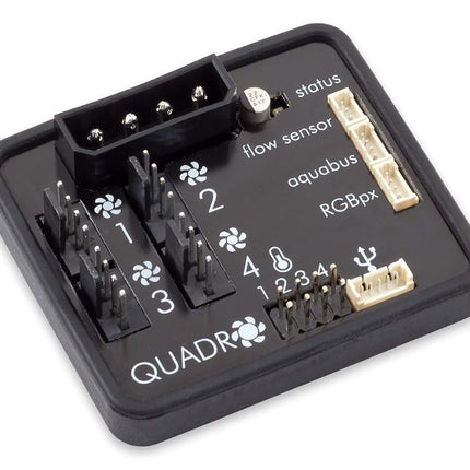Aqua Computer Quadro PWM Fan Controller with Ambie