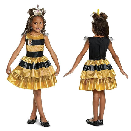 Disguise LOL Surprise Queen Bee Girls Costume, Cla