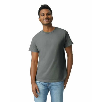 Gildan Unisex's Ultra Cotton T-Shirt, Style G2000, Multipack, Charcoal (3-Pack), 3XL (Pack of 3)