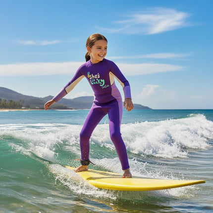 Gogokids Wetsuit Kids, Children 2.5mm Neoprene Thermal Swimsuit with UV 50+ Protection, Full Length One Piece for Ages 2-10 Boys & Girls Swimming, Surfing, Diving, Snorkeling