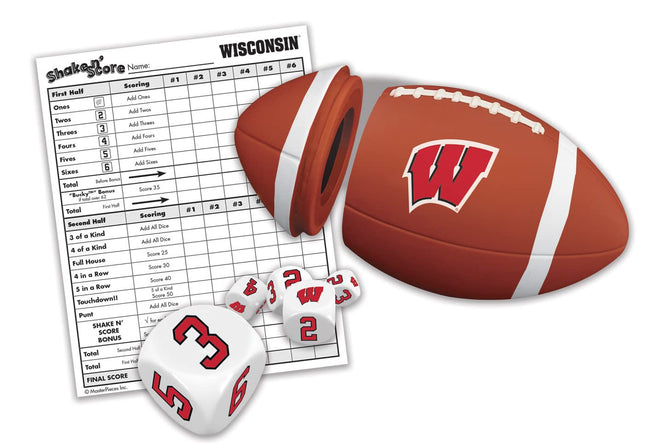 MasterPieces Wisconsin Badgers Shake N' Score