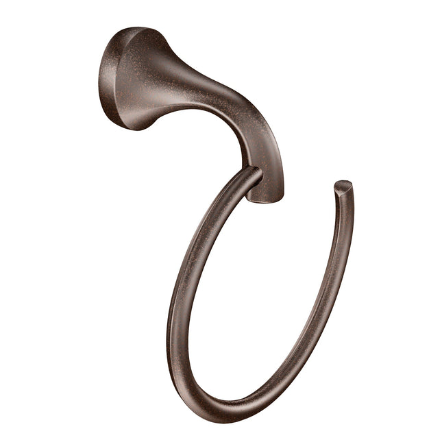 Moen YB2886ORB Eva Bathroom Towel Ring, Oil-Rubbed
