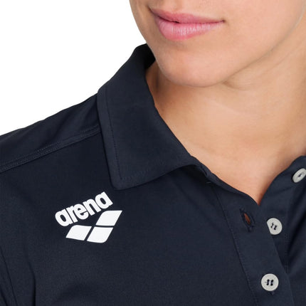 ARENA Women's Solid T-Shirt, Navy, XS