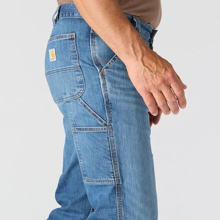 Carhartt Men's Rugged Flex Relaxed Fit Utility Jean, Houghton, 42W x 32L