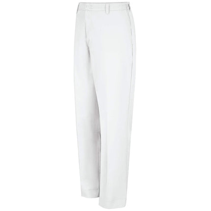Red Kap Men's Elastic Insert Work Pant, White, 32x34