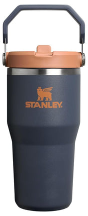 Stanley IceFlow 2.0 Flip Straw Tumbler with Handle 20 oz | Twist On Lid and Flip Up Straw | Leak Resistant Water Bottle | Insulated Stainless Steel | BPA-Free | Twilight