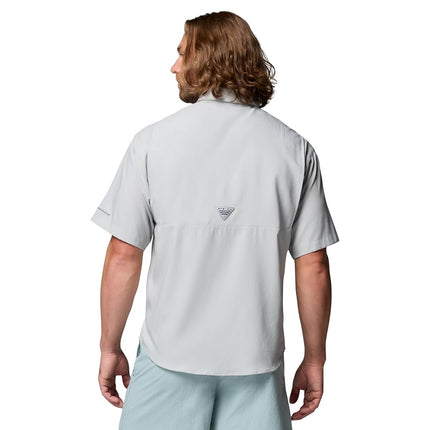 Columbia Men's Big and Tall Tamiami II SS Shirt, Cool Grey, 4X, Cool Grey, 4X Tall