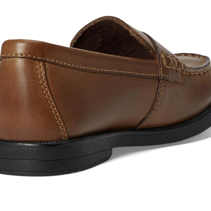 Florsheim Kids Boys' Croquet Penny, Saddle Tan, 3.5 M US Big Kid