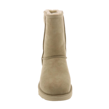 UGG Australia Women's Classic Short II Sheepskin Boot Mustard Seed 6 Medium US