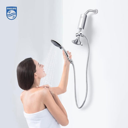 PHILIPS Shower Filter, Reduces Chlorine & Heavy Metals, AWP1775CH/37