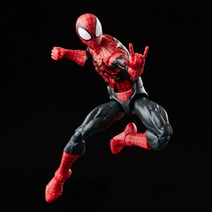 Marvel Hasbro Legends Series Ben Reilly Spider-Man, Spider-Man Legends Collectible 6 Inch Action Figures, 2 Accessories