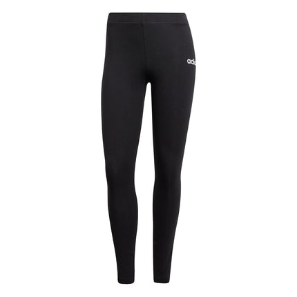 adidas Women's Essentials Linear Cotton Leggings, Warm Tone/White, XL