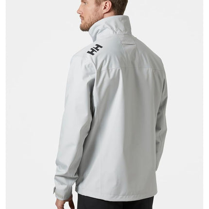 Helly Hansen Men's Crew Jacket, Grey Fog 2.0, L