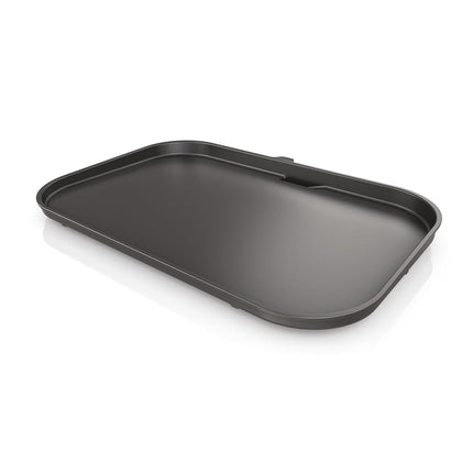 Ninja XSKGRIDLXL Plancha prémium Woodfire, compatible con las series OG800 y OG900, Directa, de borde, cerámica, antiadherente, control preciso del calor, 45,49 x 31,37 cm, negra