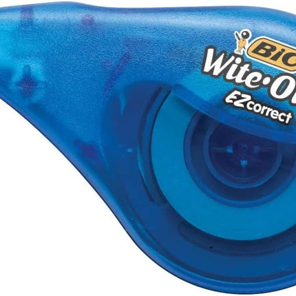 BIC White Out Correction Tape - 7 Pack - 39.3 Feet Each - White Out Tape - Tear-resistant - Clear Dispenser - Right & Left Hand Use